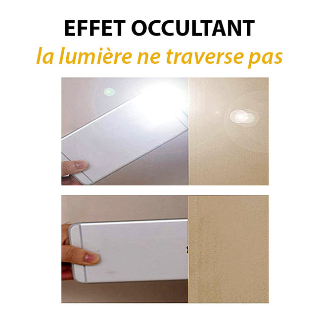 Olivgrön mörkläggningsgardin för mörkt sovrum