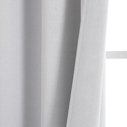 Ljusrosa termisk mörkläggningsgardin för sovrum