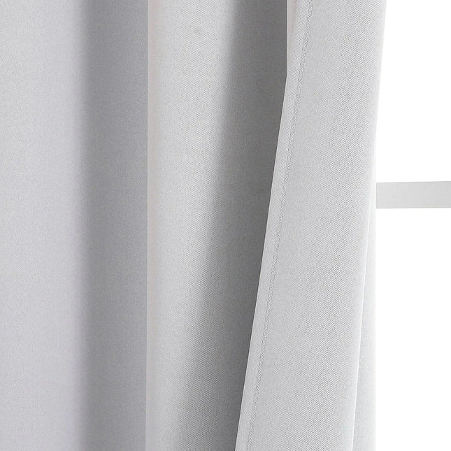 Ljusrosa termisk mörkläggningsgardin för sovrum