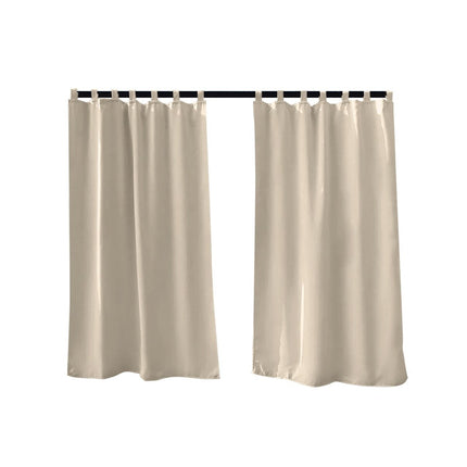 Lätt utomhusgardin med hällor