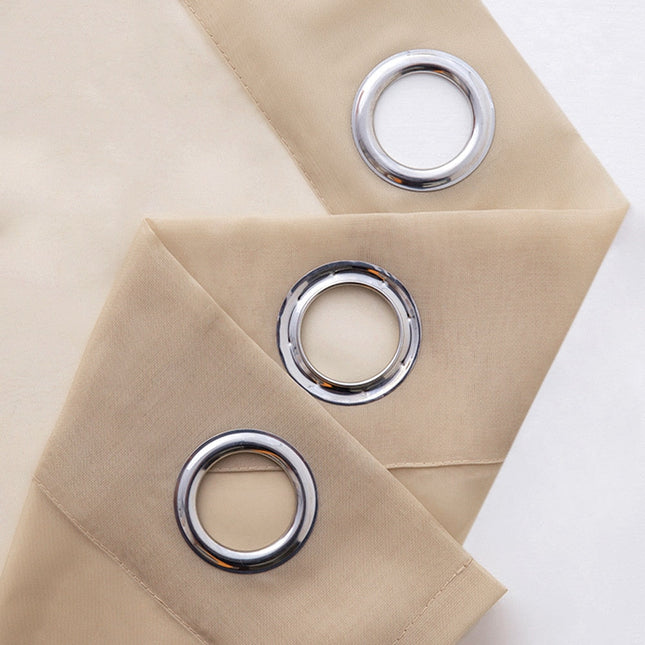 Enfärgad transparent voilegardin Tokatine