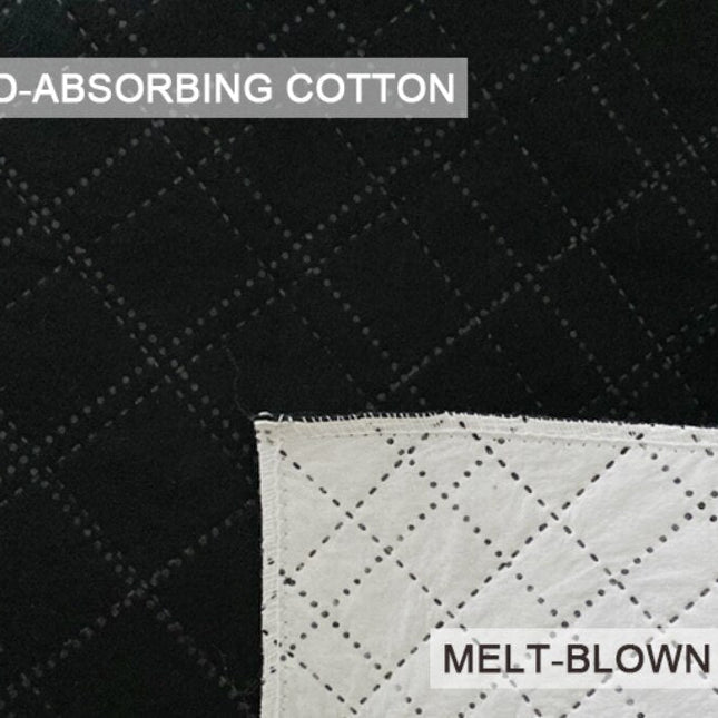 Isolerande mörkläggningsgardin som filtrerar ljus