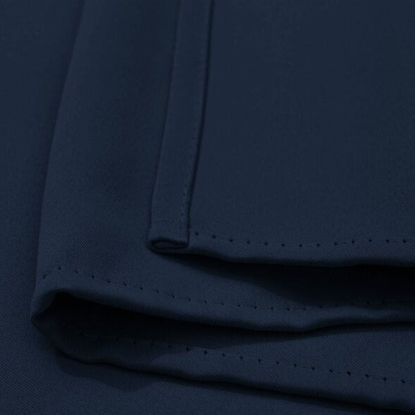 Marinblå utomhusgardin för altan