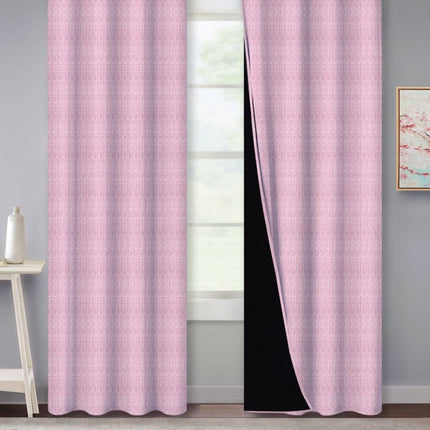 Mörkläggningsgardin med textur för sovrum