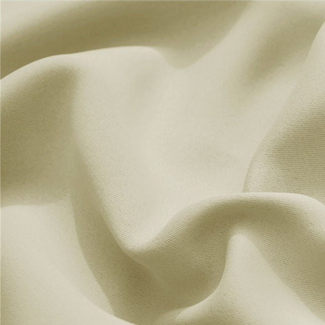 Krämfärgad utomhusgardin för altan och balkong