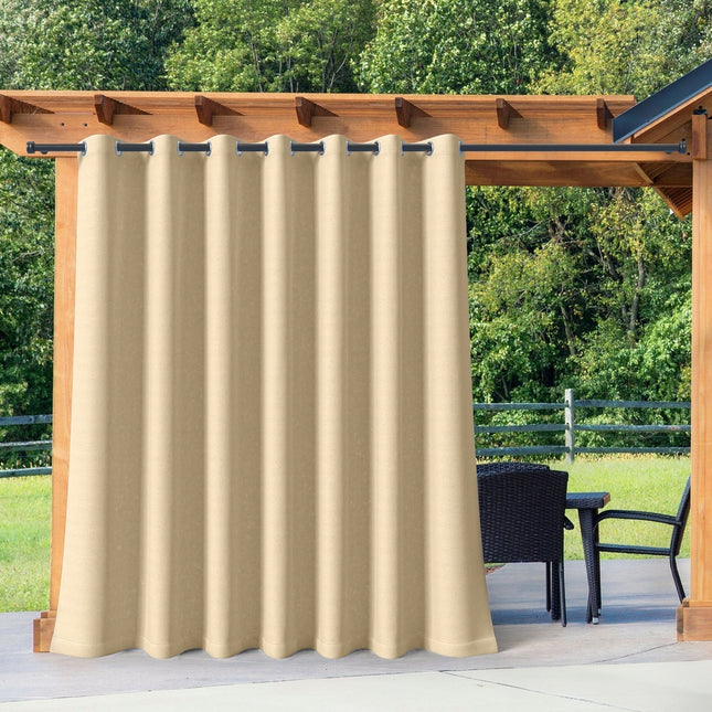 Gardin för paviljong med öljetter