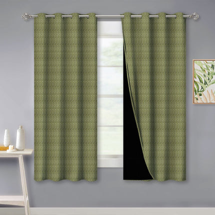 Mörkläggningsgardin med textur för sovrum