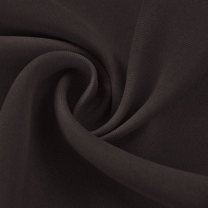 Vattentät terrassgardin i chokladbrun färg