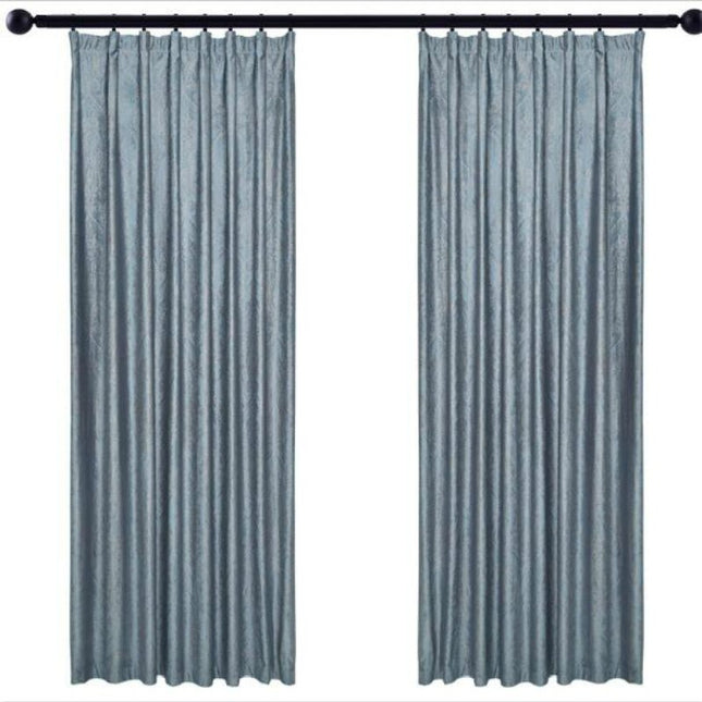 Elegant mörkläggningsgardin med paisleymönster