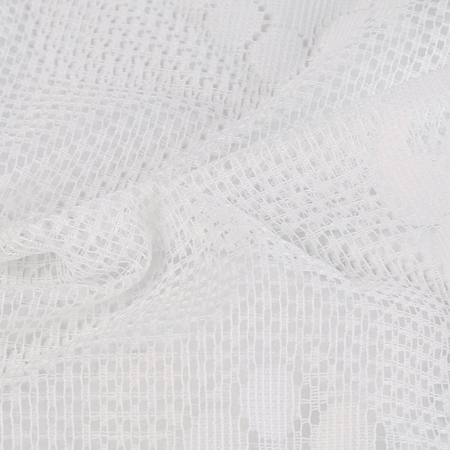 Gammaldags spetsgardin för kök och stuga