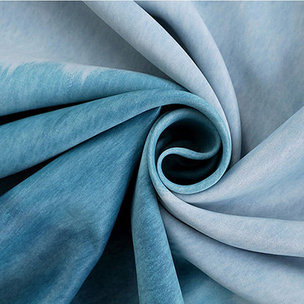 Mörkläggningsgardin med modern ombre-effekt