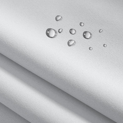 Ljusgrå utomhusgardin för balkong