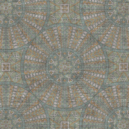 Mönstrad mörkläggningsgardin för sovrum