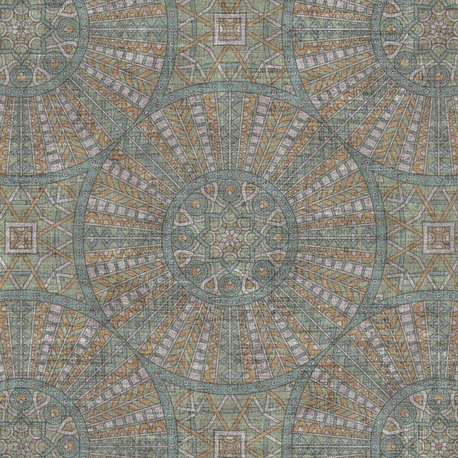 Mönstrad mörkläggningsgardin för sovrum