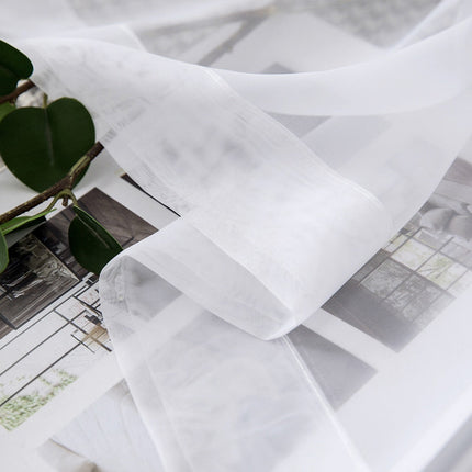 Enfärgad transparent voilegardin Tokatine