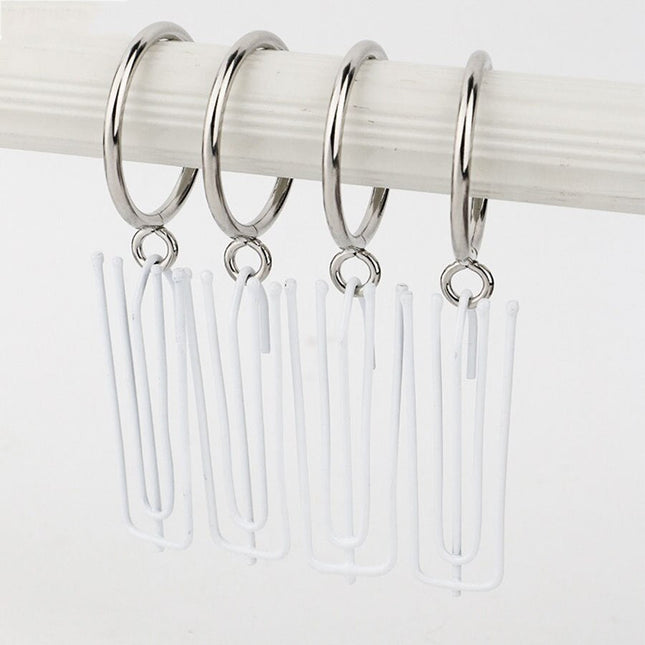 Gardinringar i metall med antik look