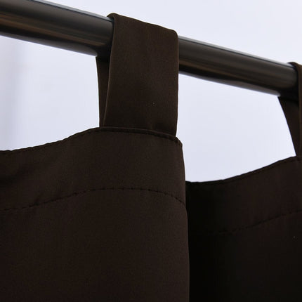 Mörkläggningsgardin med hällor för total mörkläggning