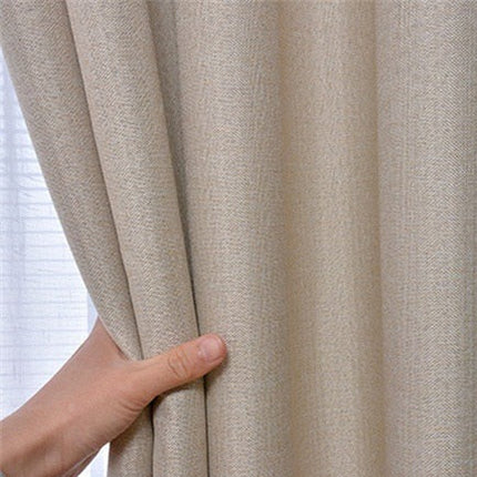 Elfenbensvit mörkläggningsgardin Diogo för sovrum