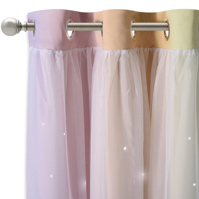 Tunn utomhusgardin för altan och pergola