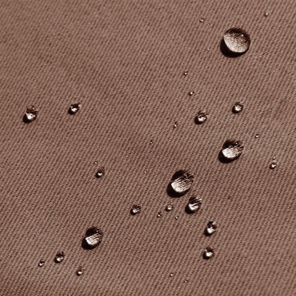 Brun utomhusgardin för altan