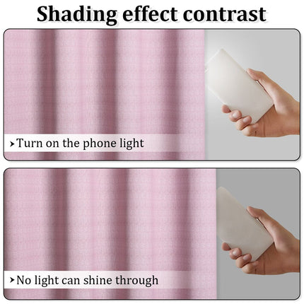 Mörkläggningsgardin med textur för sovrum