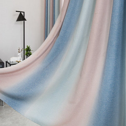 Gardin med modern ombre-effekt vardagsrum