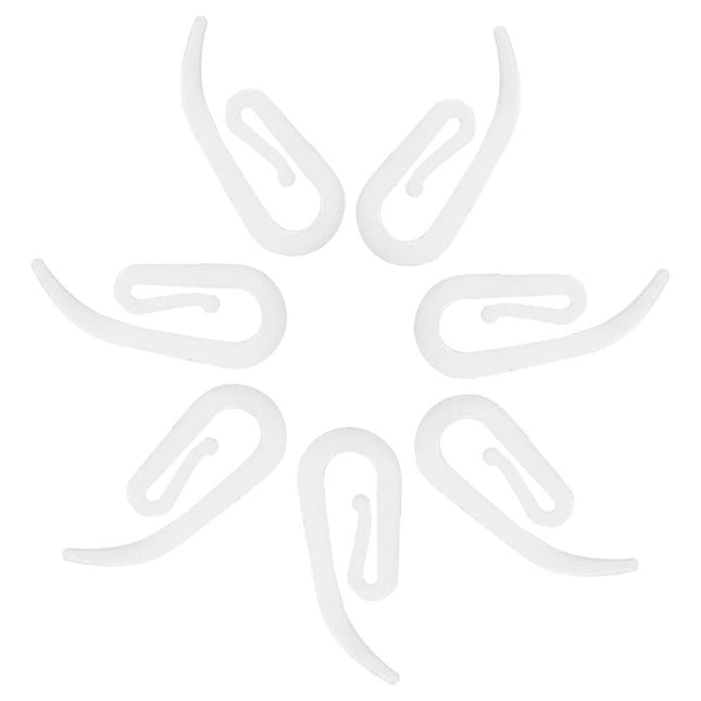 Vita plastglid för gardinskena