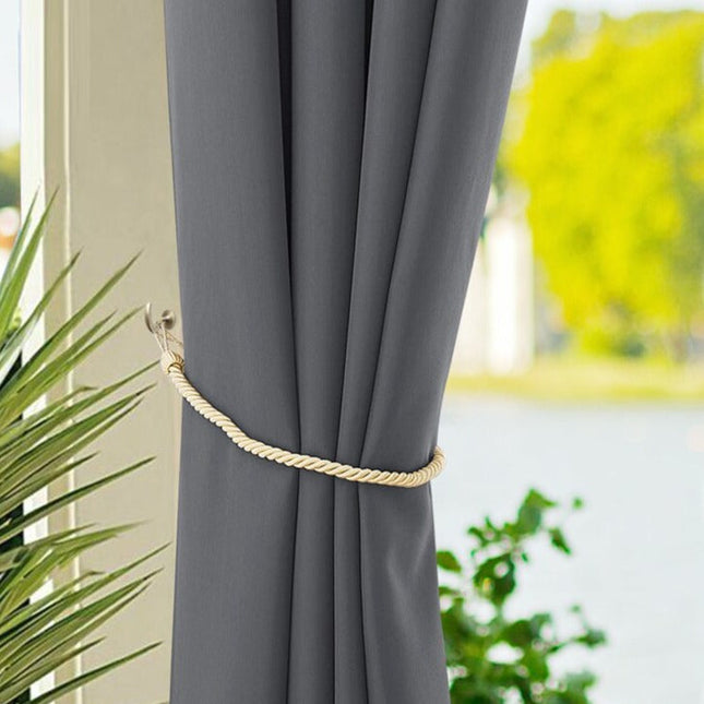 Orange utomhusgardin för paviljong