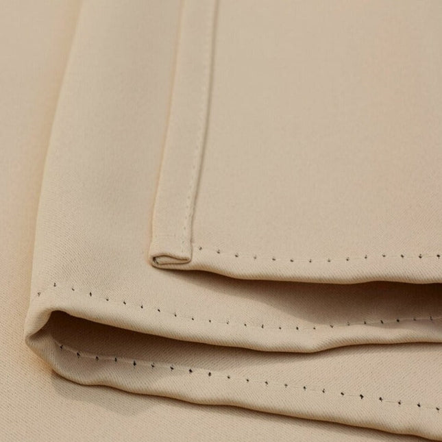 Ljusbeige utegardin för balkong och pergola