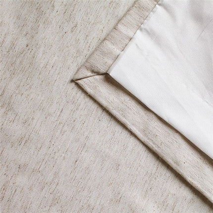 Gardin med moderna horisontella ränder