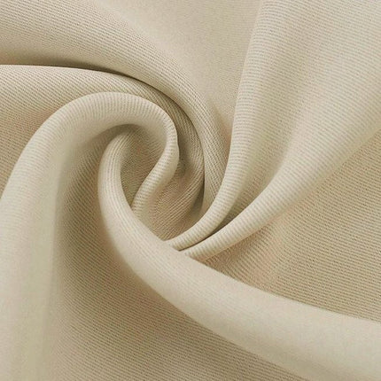 Beige vattentät gardin för balkong