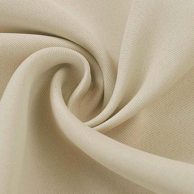 Beige vattentät gardin för balkong