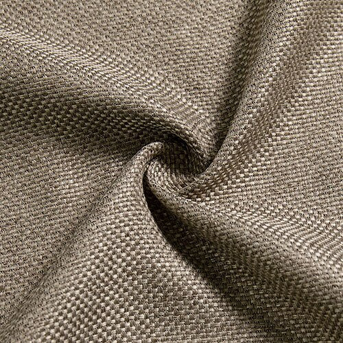 Brun enfärgad mörkläggningsgardin med öljetter