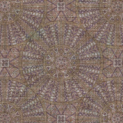 Mönstrad mörkläggningsgardin för sovrum