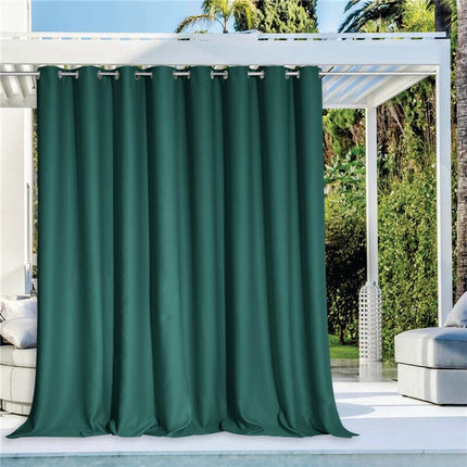 Vattentålig utomhusgardin för balkong