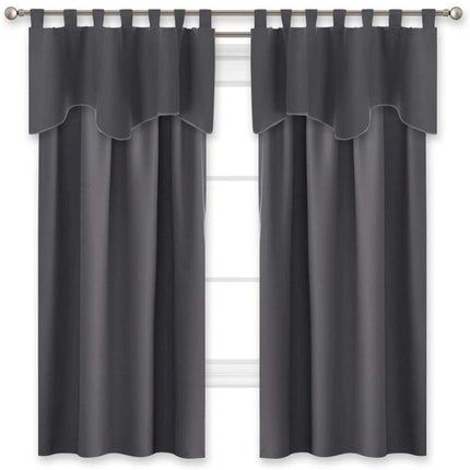 Komplett mörkläggningsgardinset med kappa