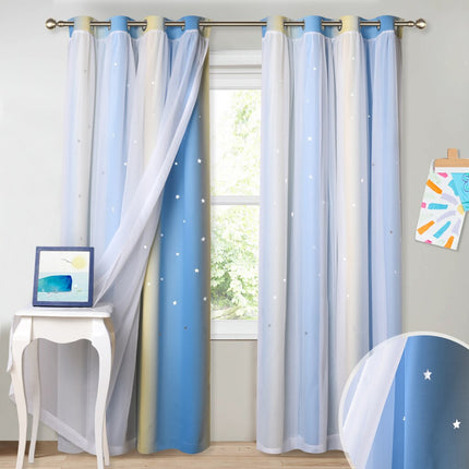 Tunn utomhusgardin för altan och pergola