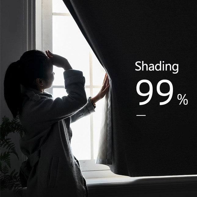 Persikofärgad rullgardin med kardborreband