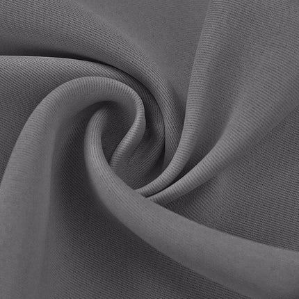 Vattentät gardin för uteplats med öglor.