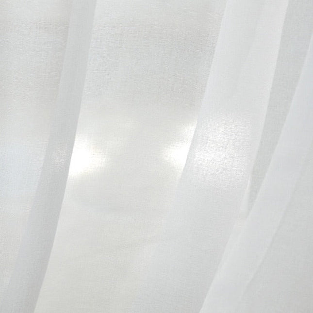 Transparent tunn gardin i voile