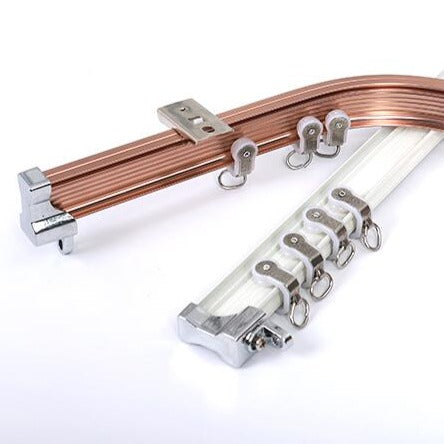 Böjbar gardinskena för tak Copperfield