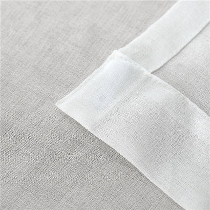 Transparent tunn gardin i voile