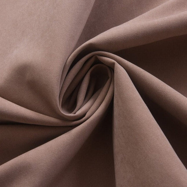 Enfärgad rosa mörkläggningsgardin för fönster