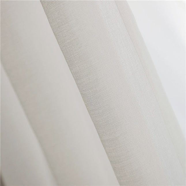 Transparent tunn gardin i voile