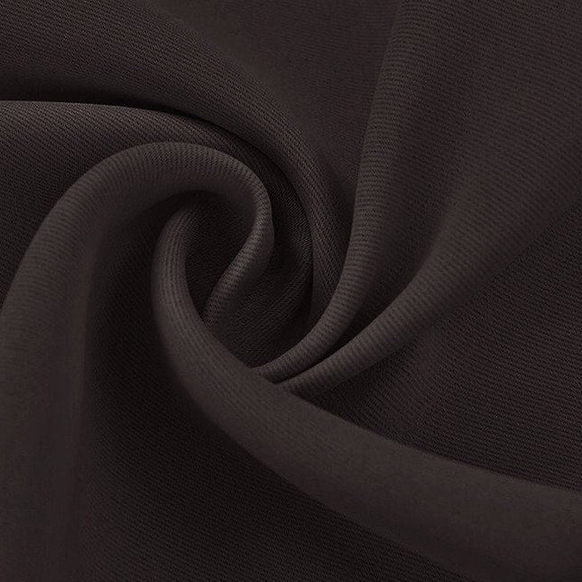 Vattentät gardin för uteplats med öglor.