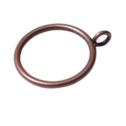 Gardinringar i metall med antik look