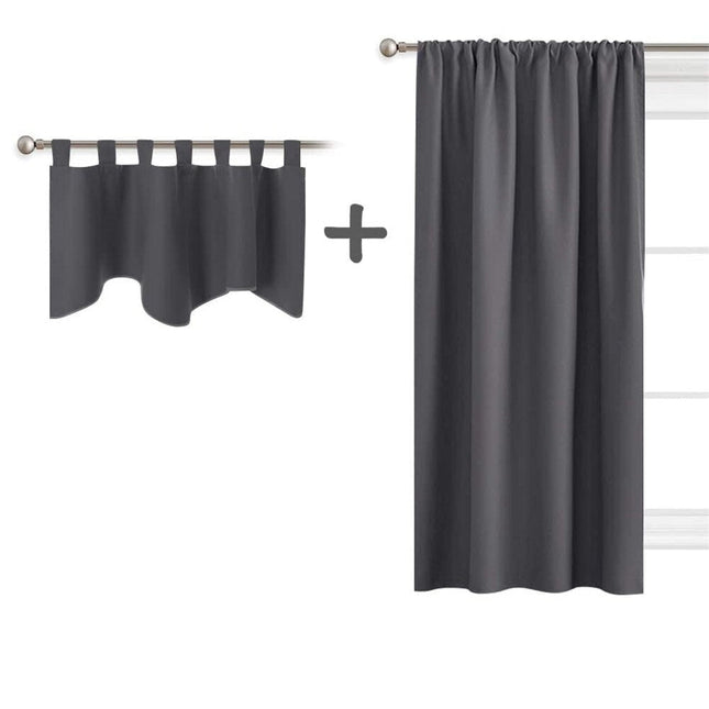 Komplett mörkläggningsgardinset med kappa