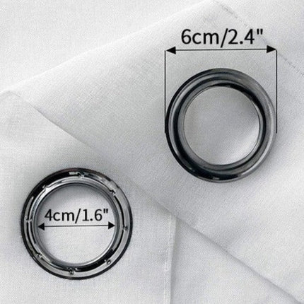 Lätt vit utomhusgardin för uterum