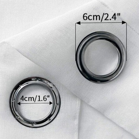 Lätt vit utomhusgardin för uterum