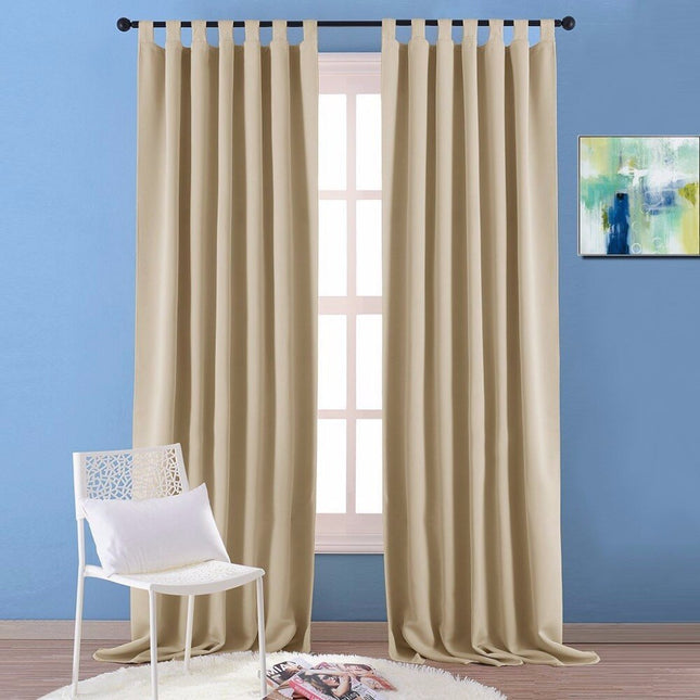 Mörkläggningsgardin med hällor för total mörkläggning